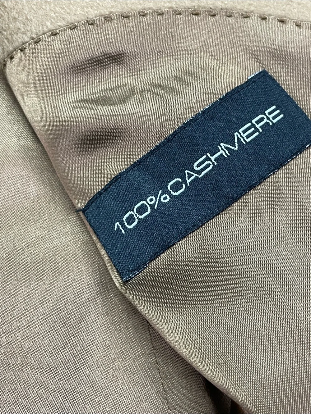 Vintage Marshall Field’s Tan Men's Sport Coat Blazer 100% Cashmere